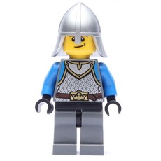 Knight, Blue, Helmet (fig-010113)