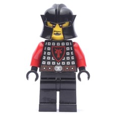 Dragon Knight, Red, Helmet, Soul-patch (fig-010114)