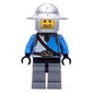 Knight, Blue, Wide Brim Helmet