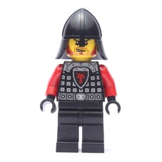 Dragon Knight, Red, Helmet, Red Beard (fig-010120)