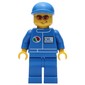 Blue Torso, Legs, and Cap, Orange Sunglasses