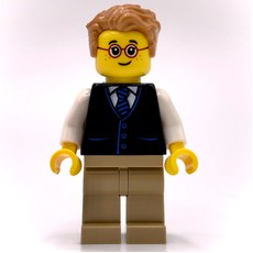 Black Torso, Dark Tan Legs, Medium Nougat Hair (fig-010236)