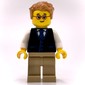 Black Torso, Dark Tan Legs, Medium Nougat Hair