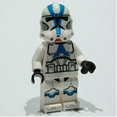 Clone Trooper, 501st Legion, White Arms (fig-010291)