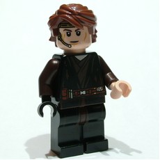 Anakin Skywalker, Pilot Uniform, Printed Headset, No Collar (fig-010293)