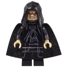 Emperor Palpatine, Tan Skin, Open Hood (19888 Cape) (fig-010302)