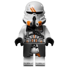 Clone Trooper, Airborne, Orange Markings (fig-010310)