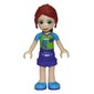 Mia - Lime Top, Dark Purple Skirt