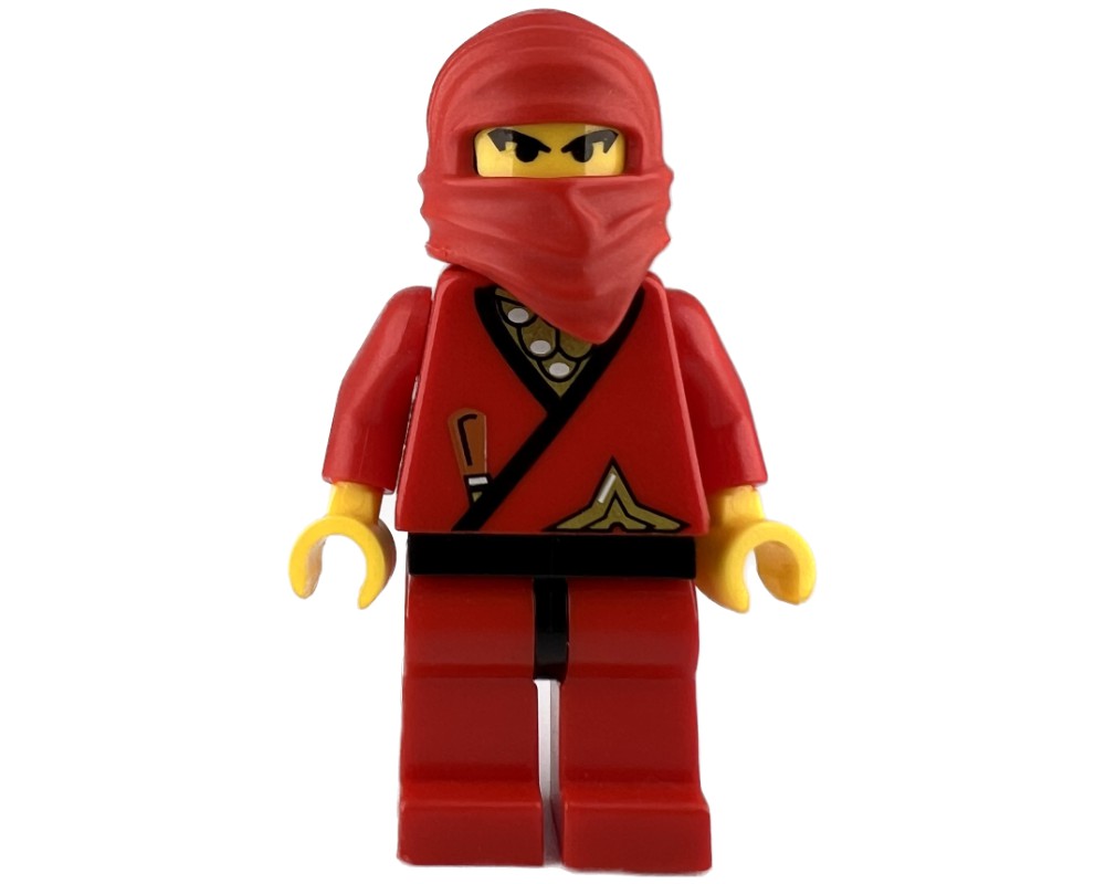 LEGO Set fig-010380 Ninja, Red - Re-issue | Rebrickable - Build with LEGO