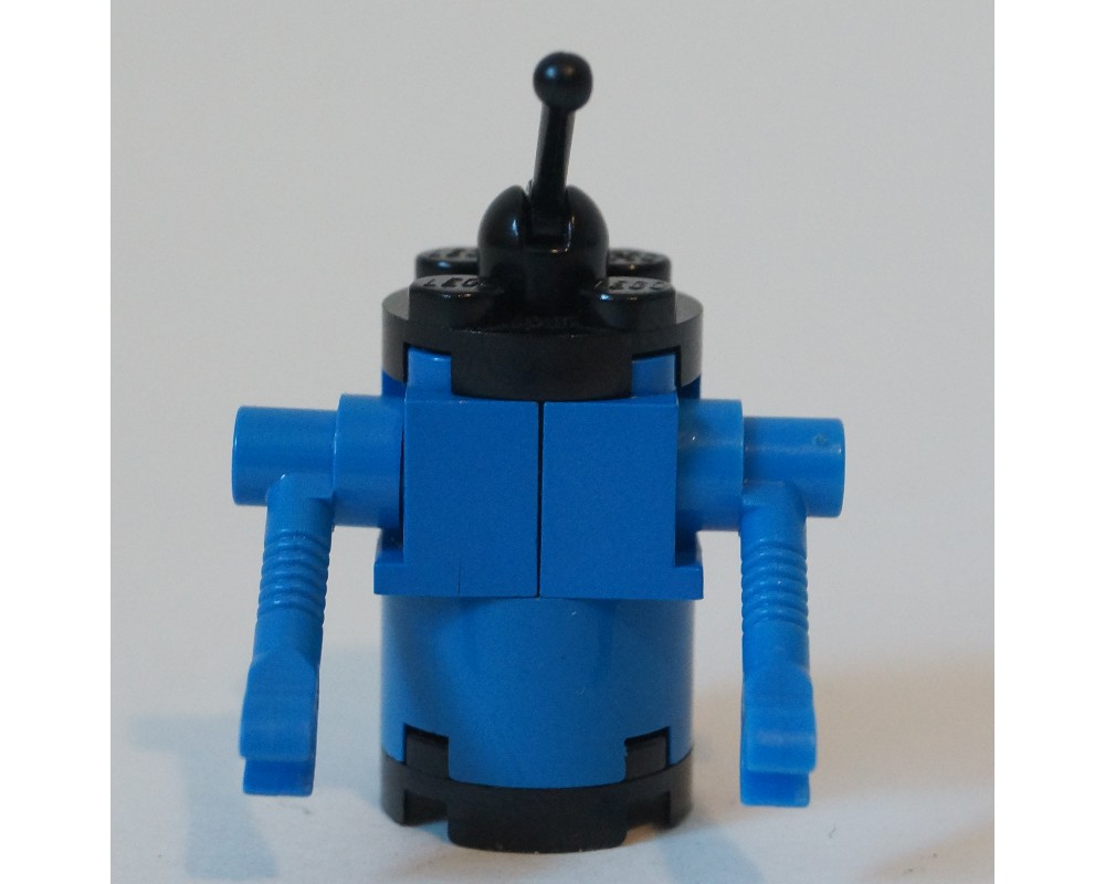 LEGO Set fig-010406 Classic Space Droid - Blue, Round Base ...