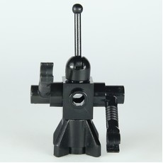 Classic Space Droid - Black, Rocket Base (fig-010413)