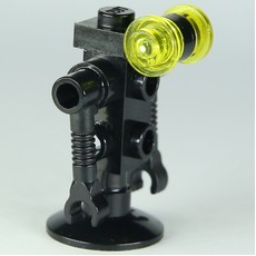 Futuron Droid - Black, Trans-Yellow Eyes (fig-010420)