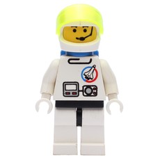 Launch Command - Astronaut, Helmet, Trans-Neon Green Visor, Blue Airtanks (fig-010428)