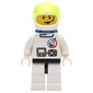 Launch Command - Astronaut, Helmet, Trans-Neon Green Visor, Blue Airtanks
