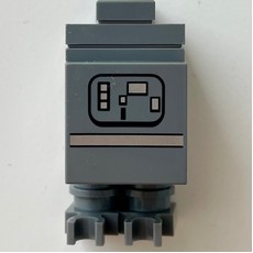 GNK Power Droid (Gonk) - Dark Bluish Grey (fig-010459)