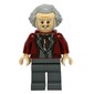 Garrick Ollivander, Dark Red Jacket, Hair Swept Back