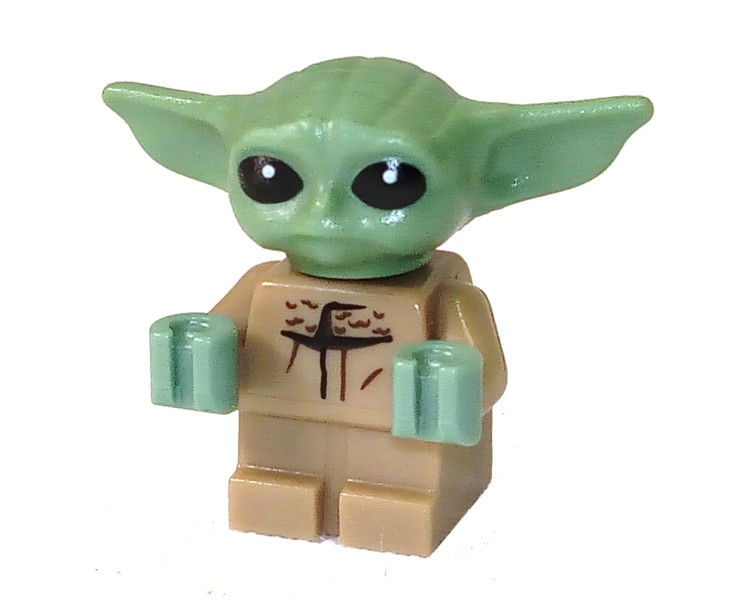 Minifig LEGO Grogu / The Child (Baby Yoda), 25128 Body