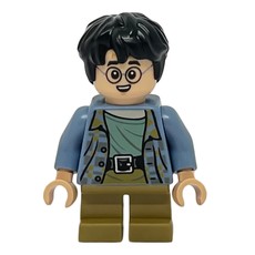 Harry Potter, Sand Blue Shirt, Short Dark Tan Legs, Dirty (fig-010530)