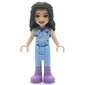 Emma - Bright Light Blue Pajamas