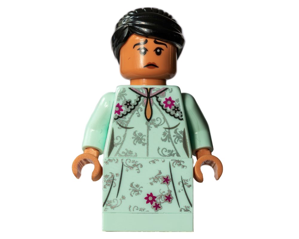 LEGO Set fig-010555 Cho Chang, Light Aqua Brick-Built Dress (2020 ...