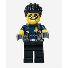 Duke DeTain, Short Sleeved Police Shirt (fig-010561)