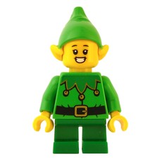 Elf - Bright Green Torso, Green legs, Bright Green Hat (fig-010669)