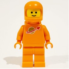 Classic Spaceman, Orange with Airtanks (fig-010692)
