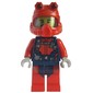 Diver - Dark Blue Torso, Red Legs, Red Helmet, Beard