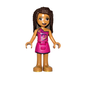Andrea - Magenta Top, Magenta Skirt