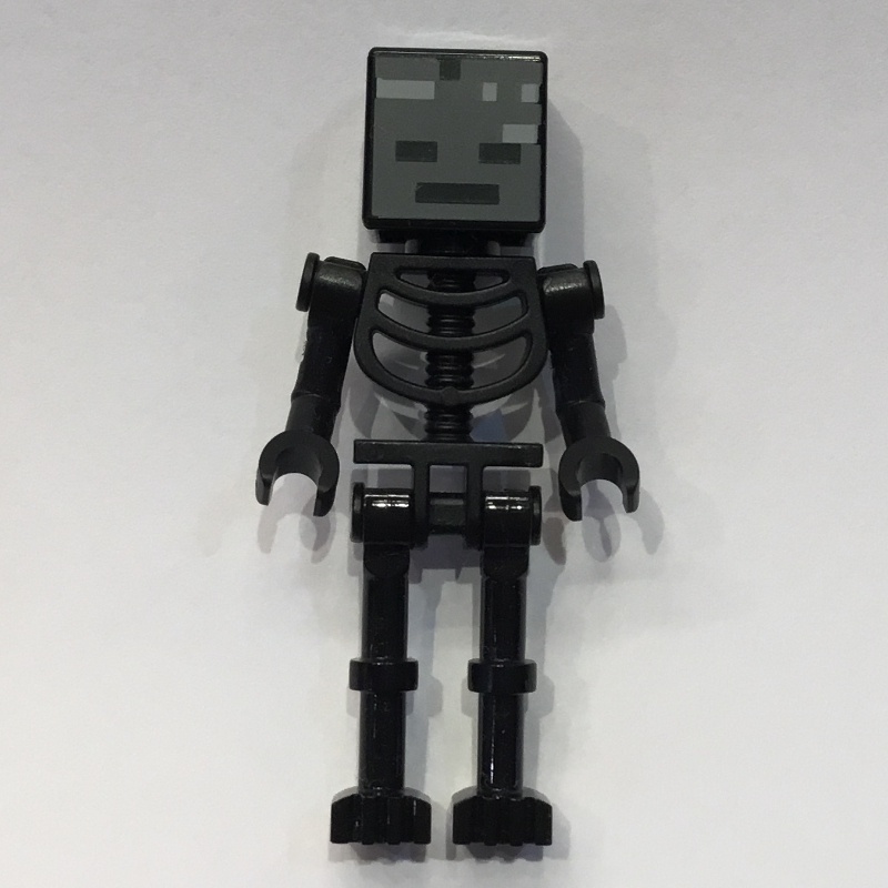 LEGO Minecraft Minifigure Wither Skeleton (Genuine Pre-Owned)