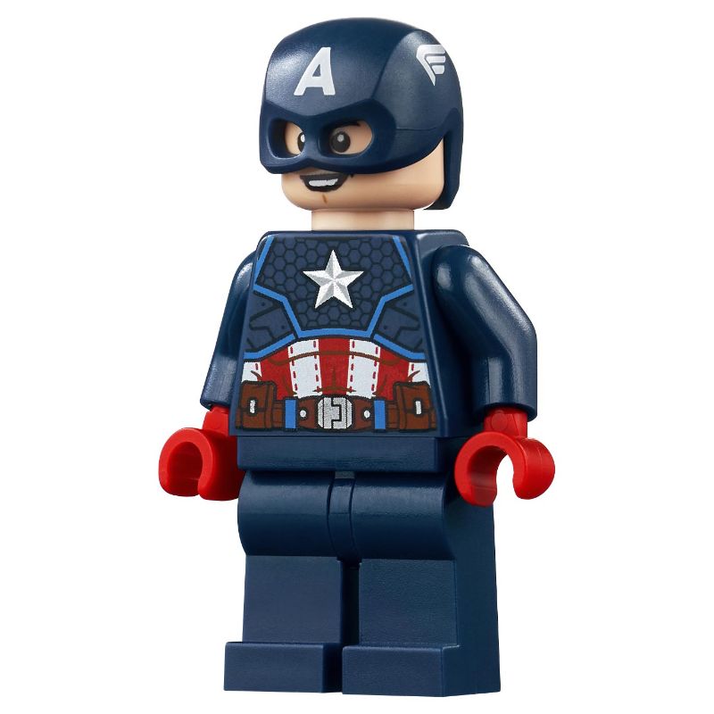 LEGO Set fig010822 Captain America, Mask (2021 Super