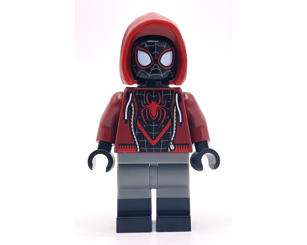 Miles morales action figure hotsell with hoodie