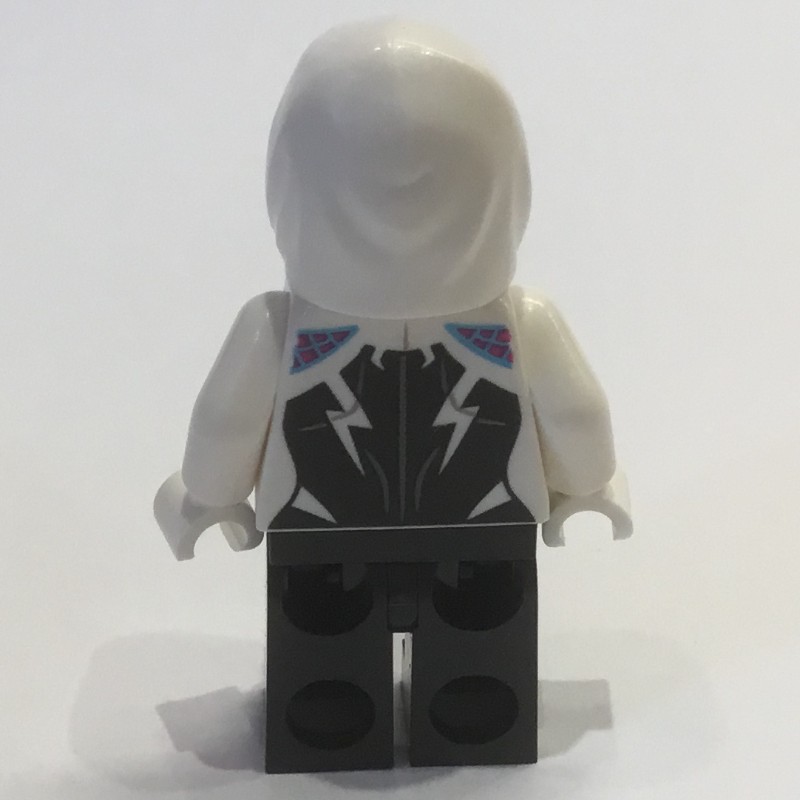 LEGO Set fig 010828 Ghost Spider Spider Gwen Open Front Hood