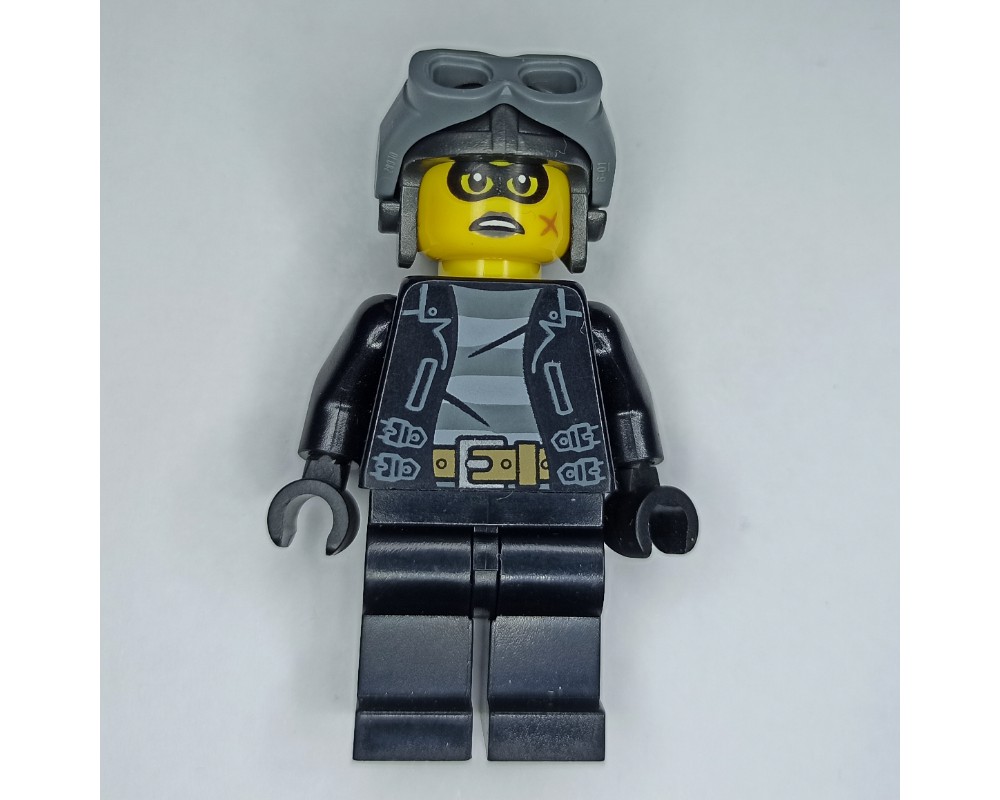 LEGO Set fig-010849 Clara the Criminal with Goggles | Rebrickable ...