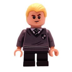 Draco Malfoy, Slytherin Sweater with Crest, Short Black Legs (fig-010881)
