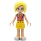 Roxy - Coral Top, Yellow Skirt