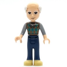Marcel - Dark Turquoise Top, Dark Blue Pants, Bald Head (fig-010903)