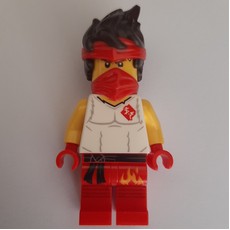 Kai - White Torso, Red Legs (fig-010952)