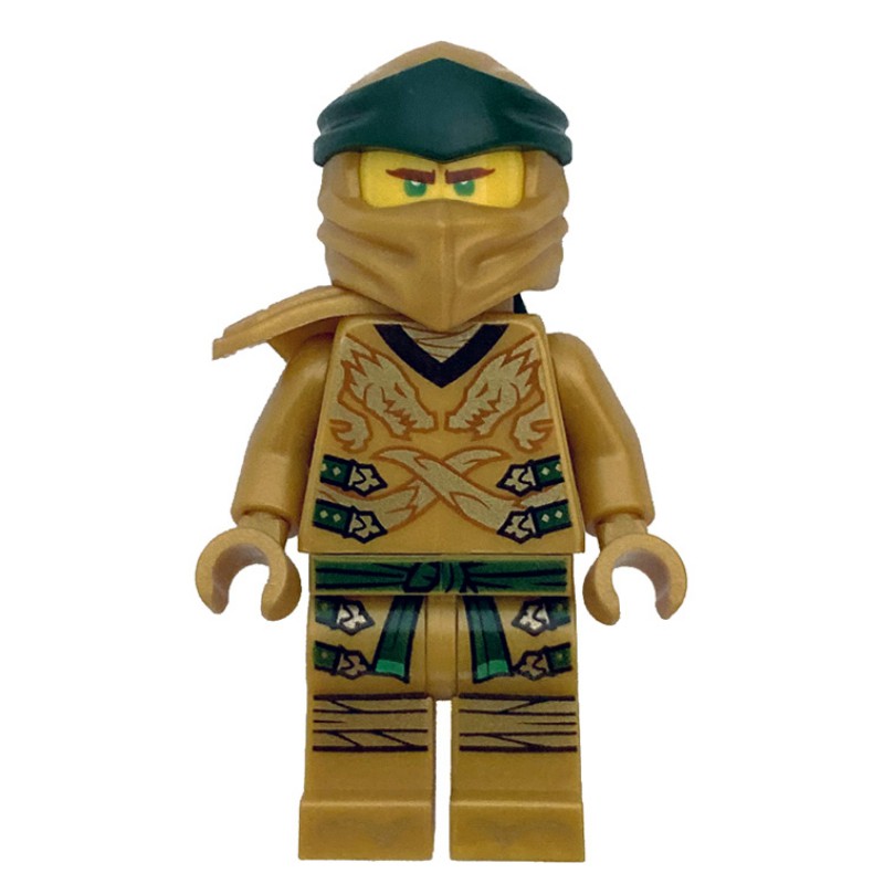 LEGO Set fig-010962 Lloyd - Golden Ninja, Shoulder Guards (2021 Ninjago ...