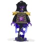 Overlord - Trans-Purple Head, Black Torso, Shoulder Guard