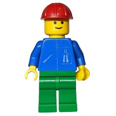Blue Torso, Green Legs, Red Helmet (fig-011067)