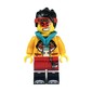 Monkie Kid, Dark Turquoise Hood, Red Eye Make-up