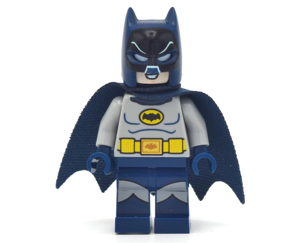 LEGO Set fig-011236 Batman, Light Bluish Gray Suit, Dark Blue Cape and ...