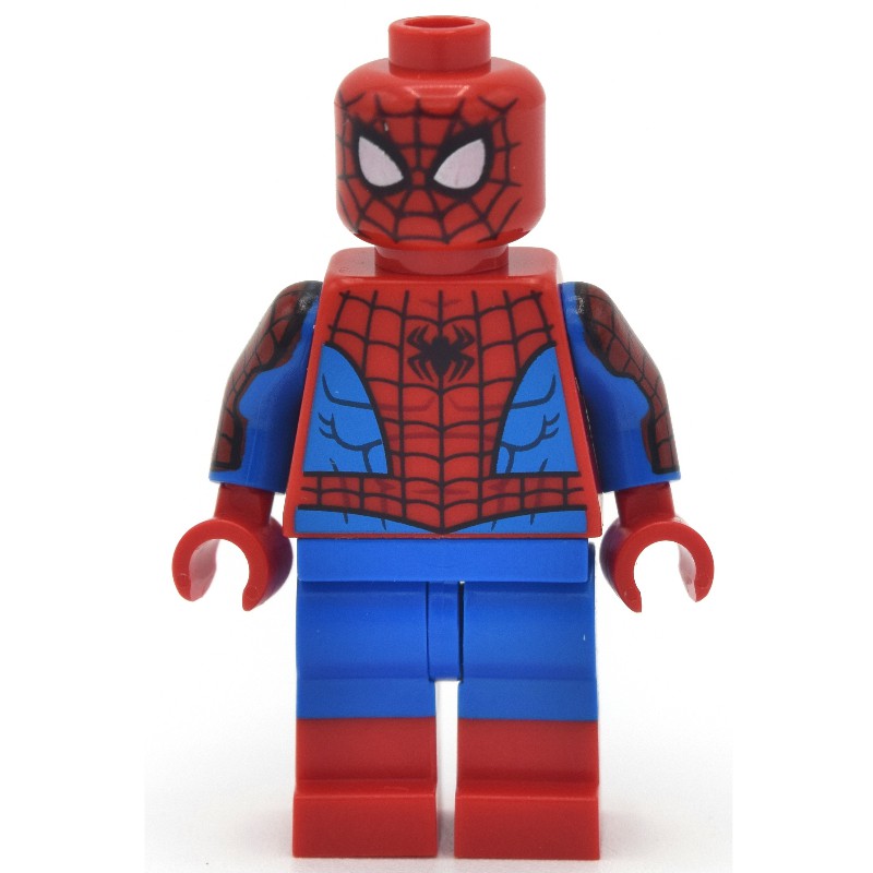 LEGO Set fig-011242 Spider-Man, Printed Arms, Red Boots | Rebrickable ...