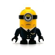 Minion Stuart - Blue Overall, Half Closed Eye (fig-011251)