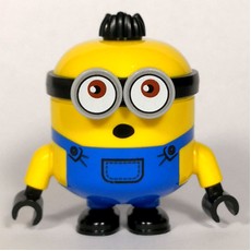 Minion Otto, Blue Overalls, Surprised (fig-011253)
