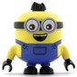 Minion Otto, Blue Overalls, Happy