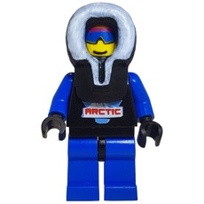 Black Torso, Blue Legs, Black Hood (fig-011292)