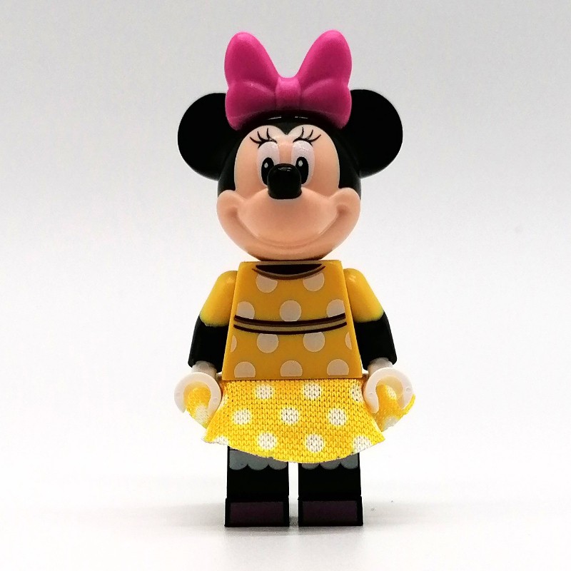 LEGO Set fig-011328 Minnie Mouse, Cloth Skirt | Rebrickable - Build ...