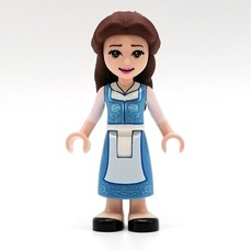 Belle, Medium Blue Dress (fig-011337)
